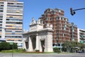 Historic gate in Valencia, Spain