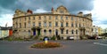 Historic Georgian terrace houses in English resort