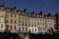 Historic Georgian terrace in Bath, Somerset