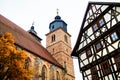 historic german city of schmalkalden Royalty Free Stock Photo
