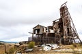 Historic gold mine in victor colorado Royalty Free Stock Photo