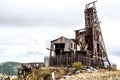 Historic gold mine in victor colorado Royalty Free Stock Photo