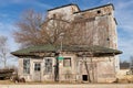 Historic grain elevator Royalty Free Stock Photo