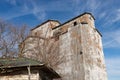 Historic grain elevator Royalty Free Stock Photo