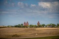 Historic grain elevators in Rowley