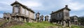 Historic Granaries of Lindoso in Peneda Geres National Park, Portugal