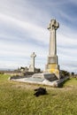 Historic grave of Flora MacDonald on Skye in Scotland.