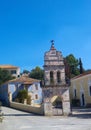 Medieval, old, greek temple in a small village, with blue sky Royalty Free Stock Photo