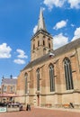 Historic Gudula church in the center of Lochem Royalty Free Stock Photo