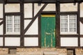 Historic half timbered house in the center of Essen-Werden Royalty Free Stock Photo