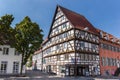 Historic half timbered house Freiligrathaus in Soest