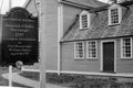 The historic Hancock-Clarke Parsonage house