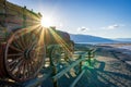 Historic Harmony Borax Worx in Death Valley Royalty Free Stock Photo