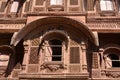 Historic Haveli facade Royalty Free Stock Photo