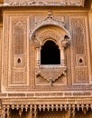 Historic Haveli facade Royalty Free Stock Photo