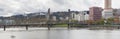 Historic Hawthorne Bridge Portland Oregon Royalty Free Stock Photo