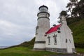 The historic Heceta Head lighthouse near Florence, Oregon, USA