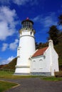 Heceta Lighthouse, Devils Elbow State Park, Oregon Coast, Pacific Northwest, USA