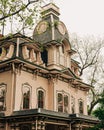 The historic Heck-Andrews House, in Raleigh, North Carolina Royalty Free Stock Photo