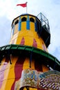 Vintage fairground rides for Jones Bros 1930 Black Country Living Museum Royalty Free Stock Photo