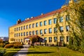 Historic High School Liceum Ogolnoksztalcace of Piotr Skarga building in Sedziszow Malopolski of Podkarpacie region on Poland