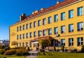 Historic High School Liceum Ogolnoksztalcace of Piotr Skarga building in Sedziszow Malopolski of Podkarpacie region on Poland