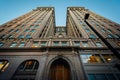 Historic highrise building in downtown Greensboro, North Carolina.