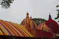 Kamakhya Devi temple in Assam India covered in flowers