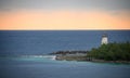 Hog Island Lighthouse, Nassau, Bahamas Royalty Free Stock Photo