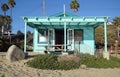 Historic home in the Crystal Cove State Park. Royalty Free Stock Photo