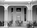 Historic home: verandah cafe - h