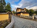 Historic Homestead: Naga-machi\'s Wooden Houses, Kanazawa, Ishikawa, Japan Royalty Free Stock Photo