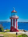 Historic Hornby Lighthouse, Sydney Harbour, Australia Royalty Free Stock Photo