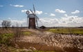 Historic Horsey Windpump at Horsey, Norfolk, UK