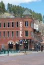 Historic hotel, Deadwood, South Dakota Royalty Free Stock Photo