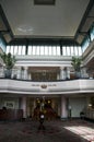 Historic hotel lobby