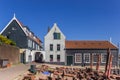 Historic houes at the old shipyard of Urk