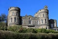 Historic house with castle turrets Royalty Free Stock Photo