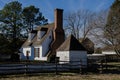 Historic house in Colonial Williamsburg, VA