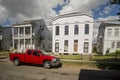 Historic house in a district of New Orleans Royalty Free Stock Photo