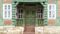 Historic house entrance Royalty Free Stock Photo