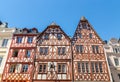 Historic House facade Main Market in Trier Rhineland Palatinate