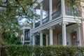 Historic House in the Garden District of New Orleans Royalty Free Stock Photo