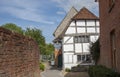 Historic house of King John in Romsey, England,UK Royalty Free Stock Photo