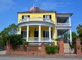 Historic houses along Battery st excellent example of 18th-century Georgian townhouse