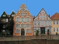 Historic houses in Germany Royalty Free Stock Photo