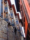 Historic Houses, Plovdiv Old Town, Bulgaria Royalty Free Stock Photo