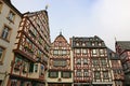 Street in Bernkastel-Kues town in Germany Royalty Free Stock Photo