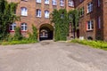 Historic housing estate for coal miners from the beginning of the 20th century, Katowice, Nikiszowiec, Poland