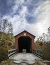 Historic Hune Covered Bridge portrait